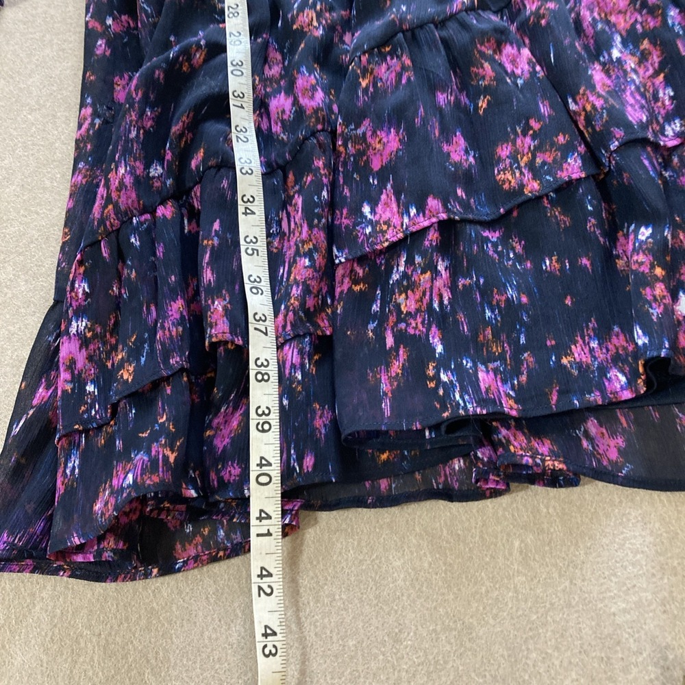 DKNY Plus Size Printed Blouson-Sleeve Fit & Flare Dress Sz 20W New Blue $139 - Picture 11 of 13